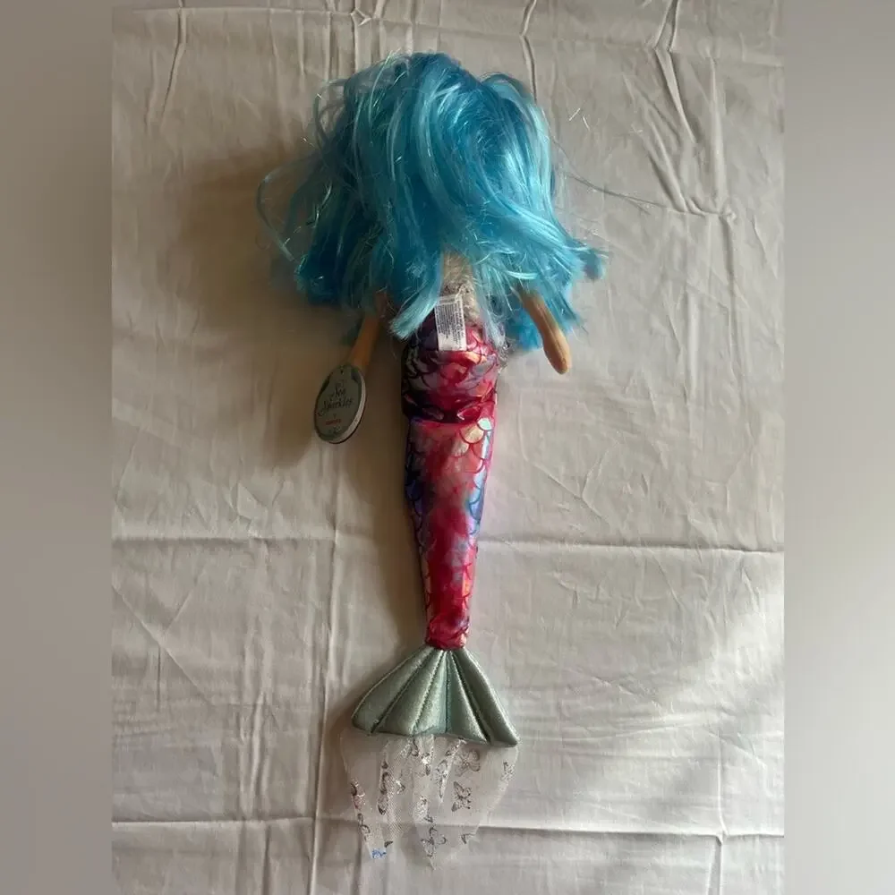 Aurora Cheeky’s Butterfly Mermaid Doll Eco Friendly NWT